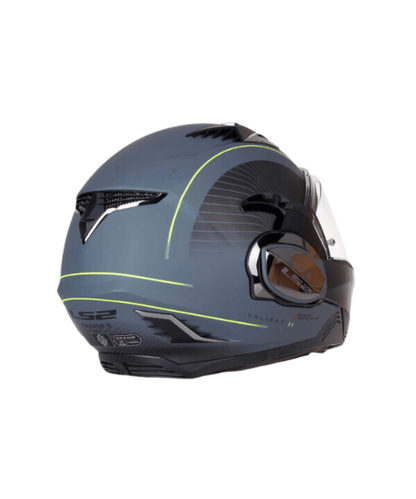 LS2 FF900 Valiant II Cooper Helmet - Matt Titanium Black