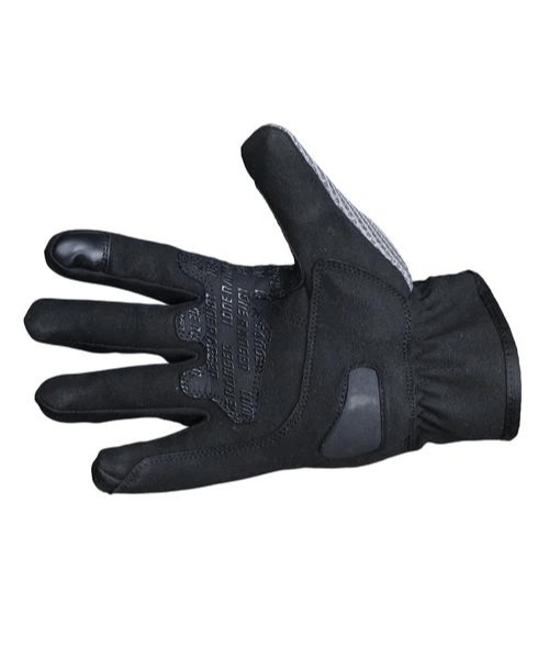 Lone Ranger AirX Biker Riding Gloves - Grey Black