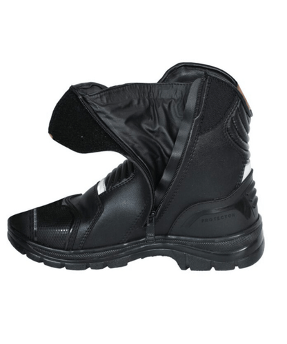 Solace Scout Motorcycle Boots - Black Neon