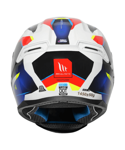 MT Hummer Nighthawk Helmet - Gloss Multi Color