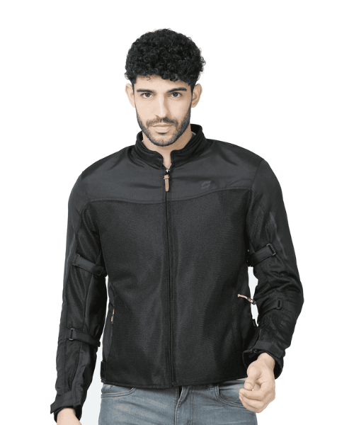 Solace Thrift Mesh Jacket - Minima Black