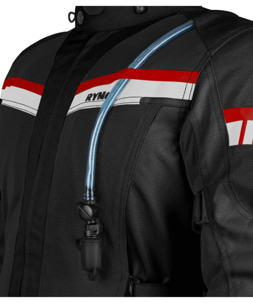 Rynox Stealth Air Pro Riding Jacket - Black Red