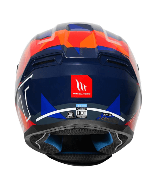 MT Hummer Monti Helmet - Gloss Orange