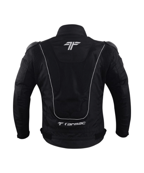 Tarmac One III Level 2 Riding Jacket with SAFE TECH protectors  FREE Tarmac Tex Gloves - Black