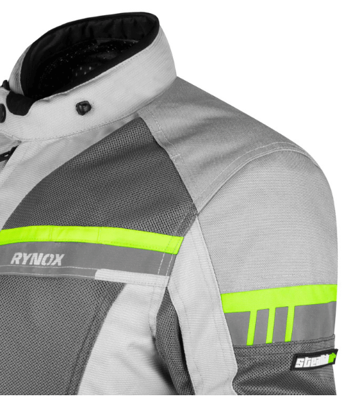 Rynox Stealth Air Pro Riding Jacket - Off White
