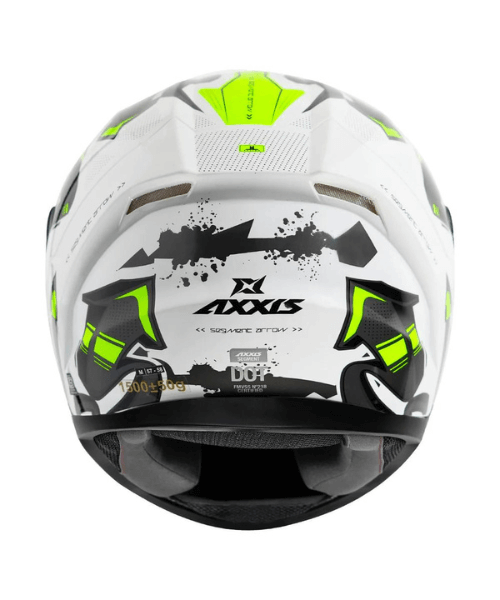 Axxis Segment Arrows A3 Helmet - Gloss Fluo Yellow