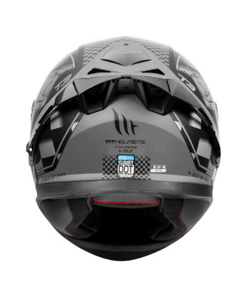 MT Thunder 3 SV Pro Helmet - ISLE Matt Grey