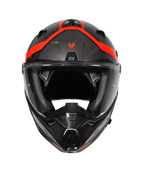 Axxis Wolf Ds Forest Helmet - Red