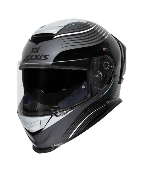 Axxis Eagle SV Lines Helmet - Gloss Blue