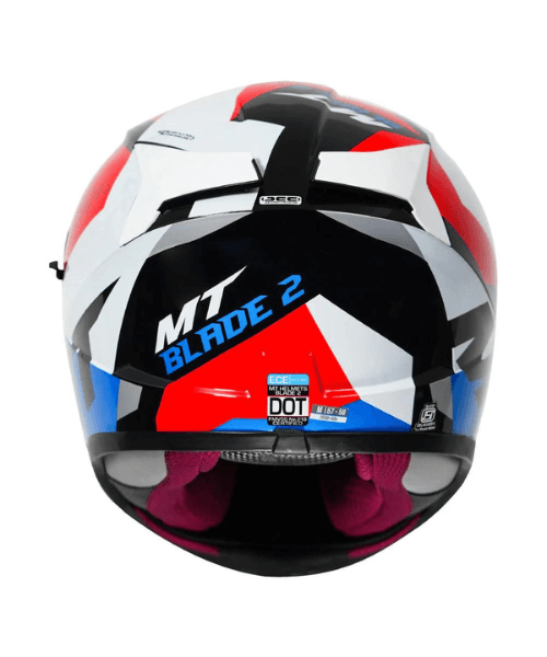MT Blade 2SV Fade Helmet - Gloss White
