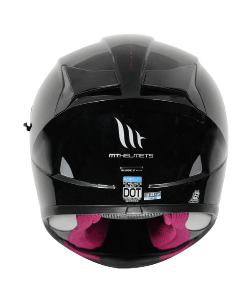 MT Blade 2SV Helmet - Solid Gloss Black