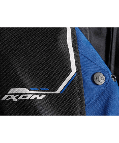 Ixon Challenge Riding Jacket - Black Grey Bright Yellow