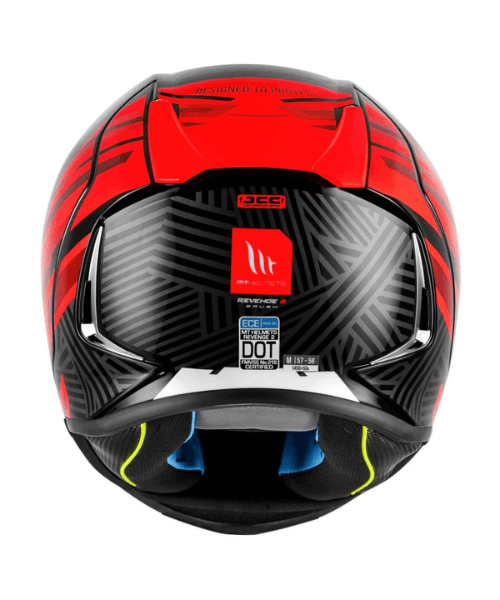 MT Revenge 2 Brush Helmet - Gloss Red