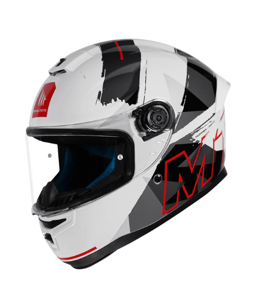 MT Hummer B Monti Helmet - Gloss White