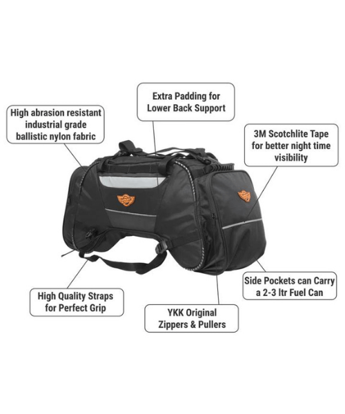 Guardian Gears Rhino Mini 50L Tail Bag with Rain Cover