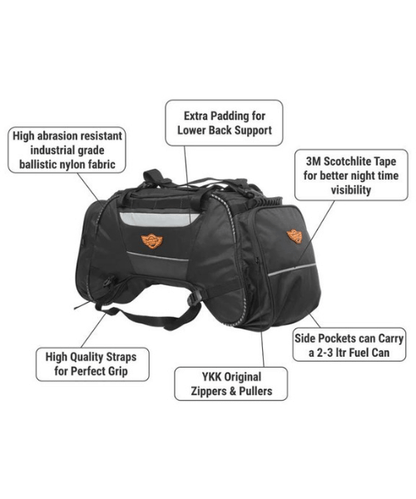 Guardian Gears Rhino Mini 50L Tail Bag with Rain Cover