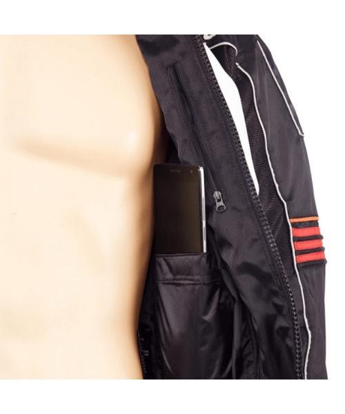 Raida TourBine Motorcycle Riding Jacket - Black