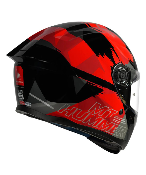 MT Hummer B Monti Helmet - Gloss Red