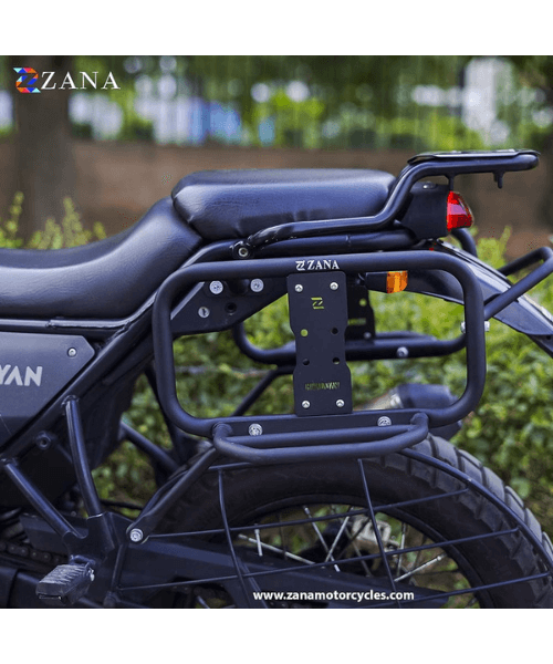 Zana Himalayan (2016-22) Saddle Stay with Jerry Mounting and Exhaust Shield Matt Black - ZI-8133