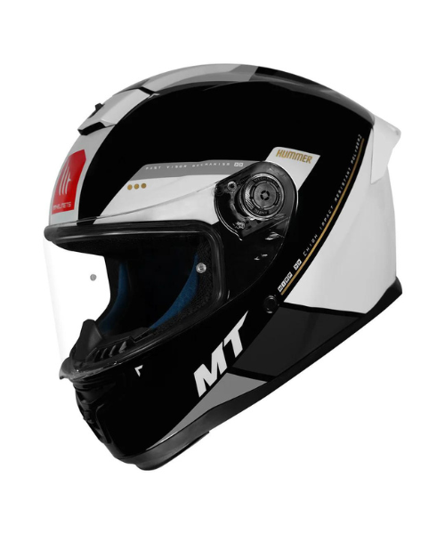 MT Hummer B MIR Helmet - Gloss Black