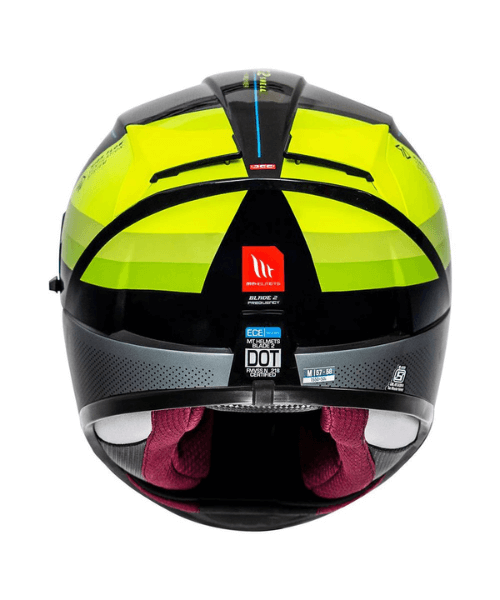 MT Blade 2SV Frequency Helmet - Fluorescent Yellow