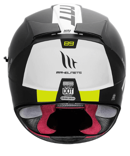 MT Helmet Blade 2SV 89 - Matt Flourescent Yellow