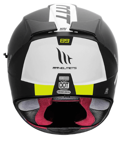 MT Helmet Blade 2SV 89 - Gloss Flourescent Yellow