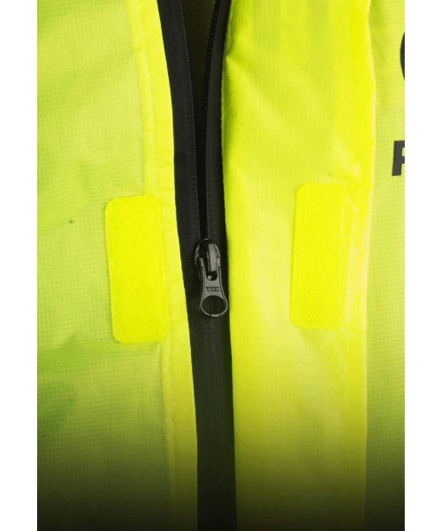 Rynox H2GO Pro 3 Rain Jacket - Hiviz Green