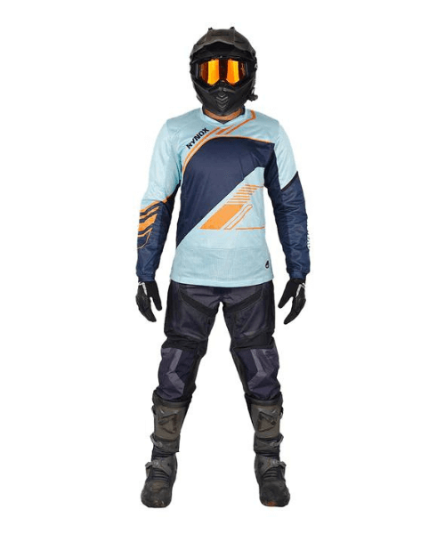 Rynox Frontier Pro Offroad Jersey - Gulf Orange