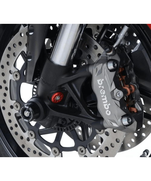 R & G Fork Protector for Ducati Panigale V4 /899/959/1199/1199S/1199R/1299/1299S (All Years) - FP0171BK