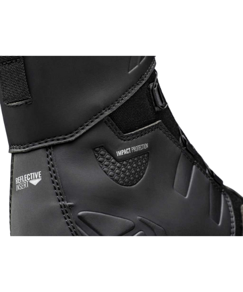 Ixon Kassius Leather Boots - Black