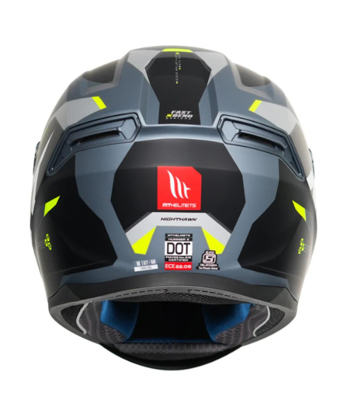 MT Hummer B Nighthawk Helmet - Matt Grey