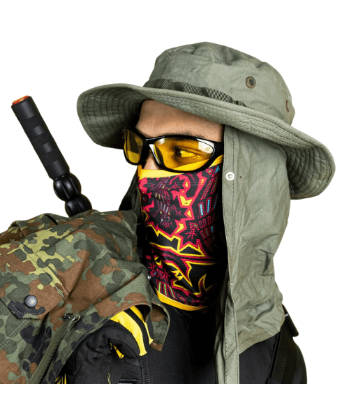 Tiivra Chameleon Balaclava - Red