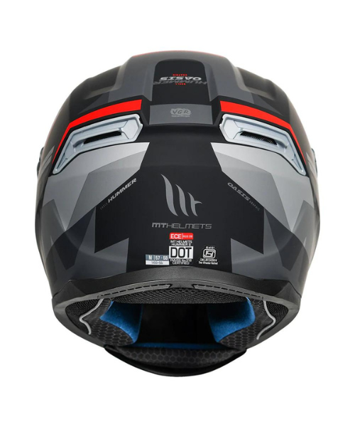 MT Hummer B Oasis Helmet - Matt Black