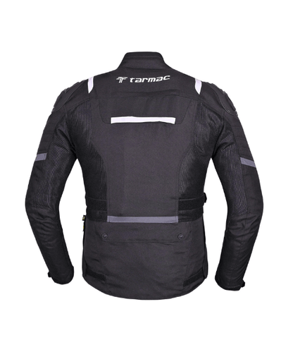 Tarmac Adventure Motorcycle Riding Jacket - Black