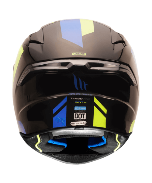 MT Targo Pro Both G7 Gloss Helmet - Blue