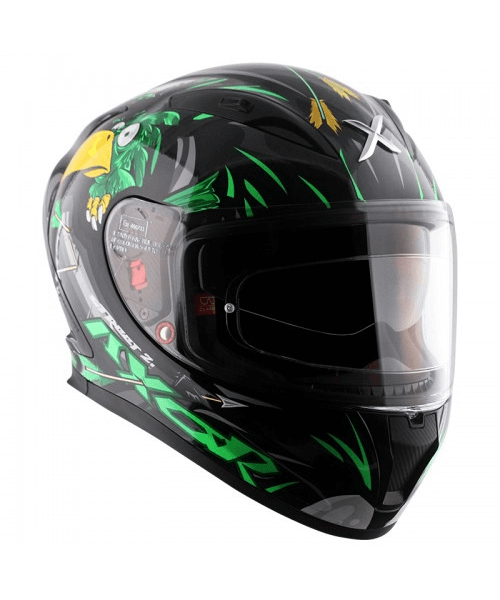 Axor Street Zazu Helmet - Black Green