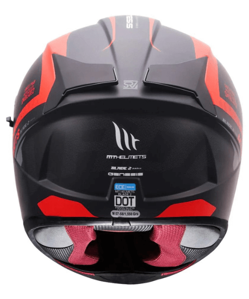 MT Blade 2SV Genesis Helmet - Matt Red