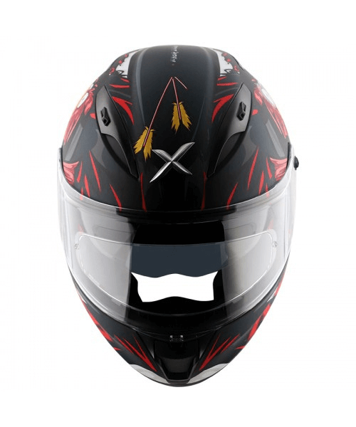 Axor Street Zazu Helmet - Dull Black Red