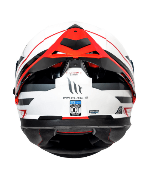 MT Thunder 3 SV Pro Damer Gloss Helmet - Red
