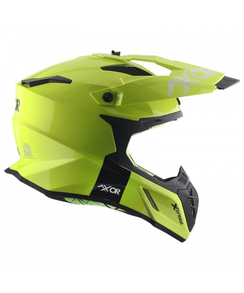 Axor X-Cross Helmet - Neon Yellow Green