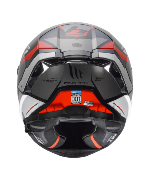 MT Thunder 4 SV EXA B5 Gloss Helmet - Red