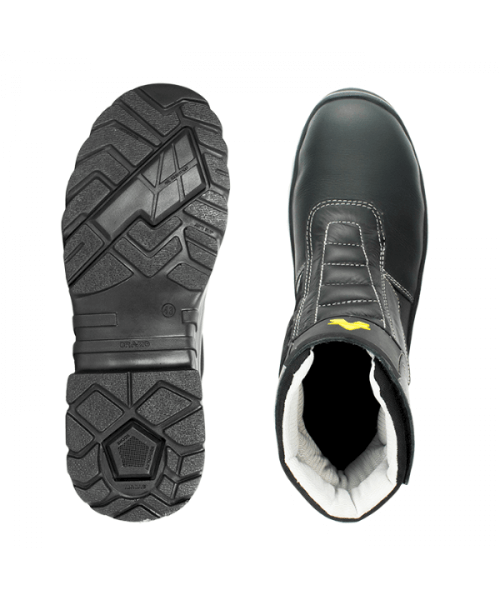 Orazo Picus Velcro Waterproof Riding Boots - Black & Grey