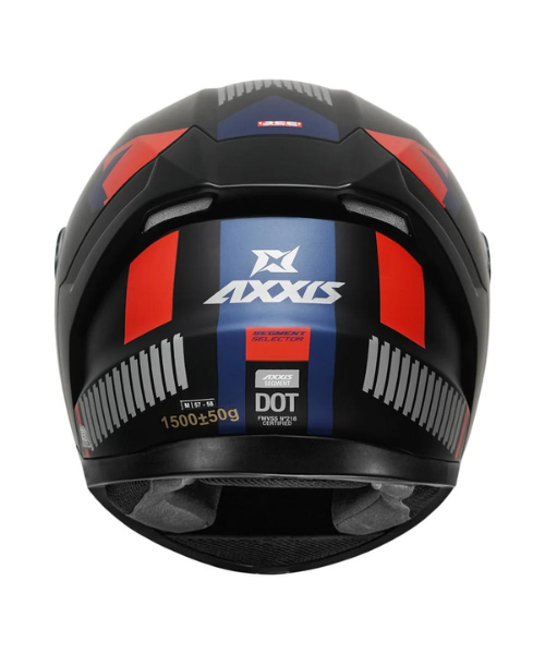 Axxis Segment Selector B5 Helmet - Matt Red