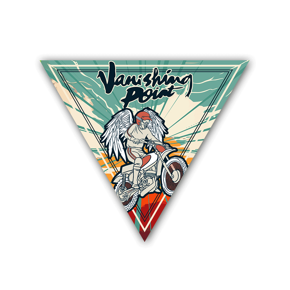 Vanishing Point Sticker
