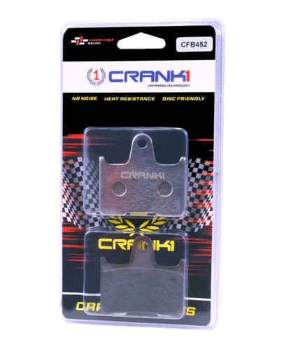 Crank1 Carbon Brake Pads for Harley Davidson Super Low (2014-2020)