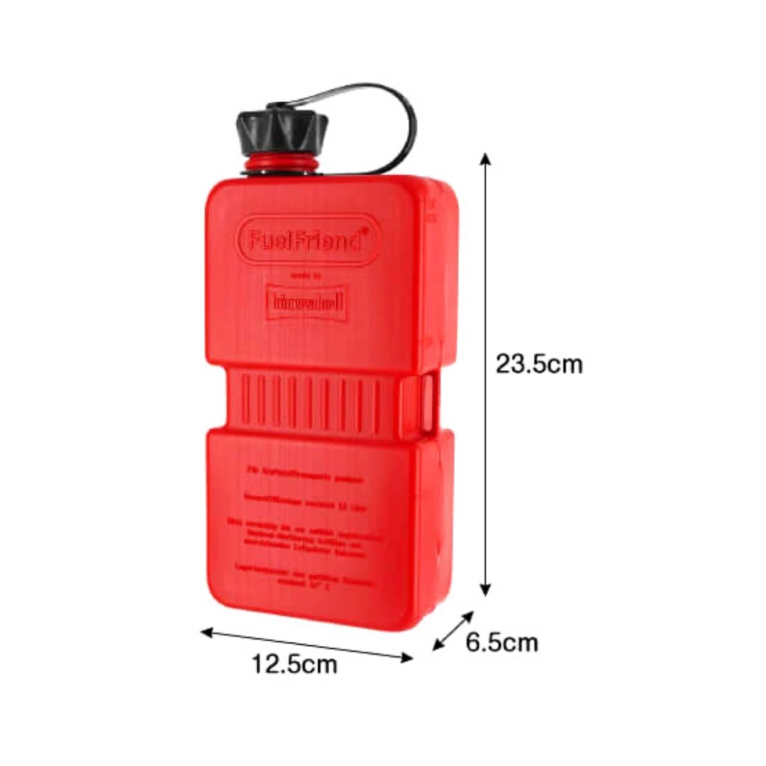 Route 95 FuelFriend 1.5L UN certified Fuel Canister with Lockable Spout and Mounting Strap
