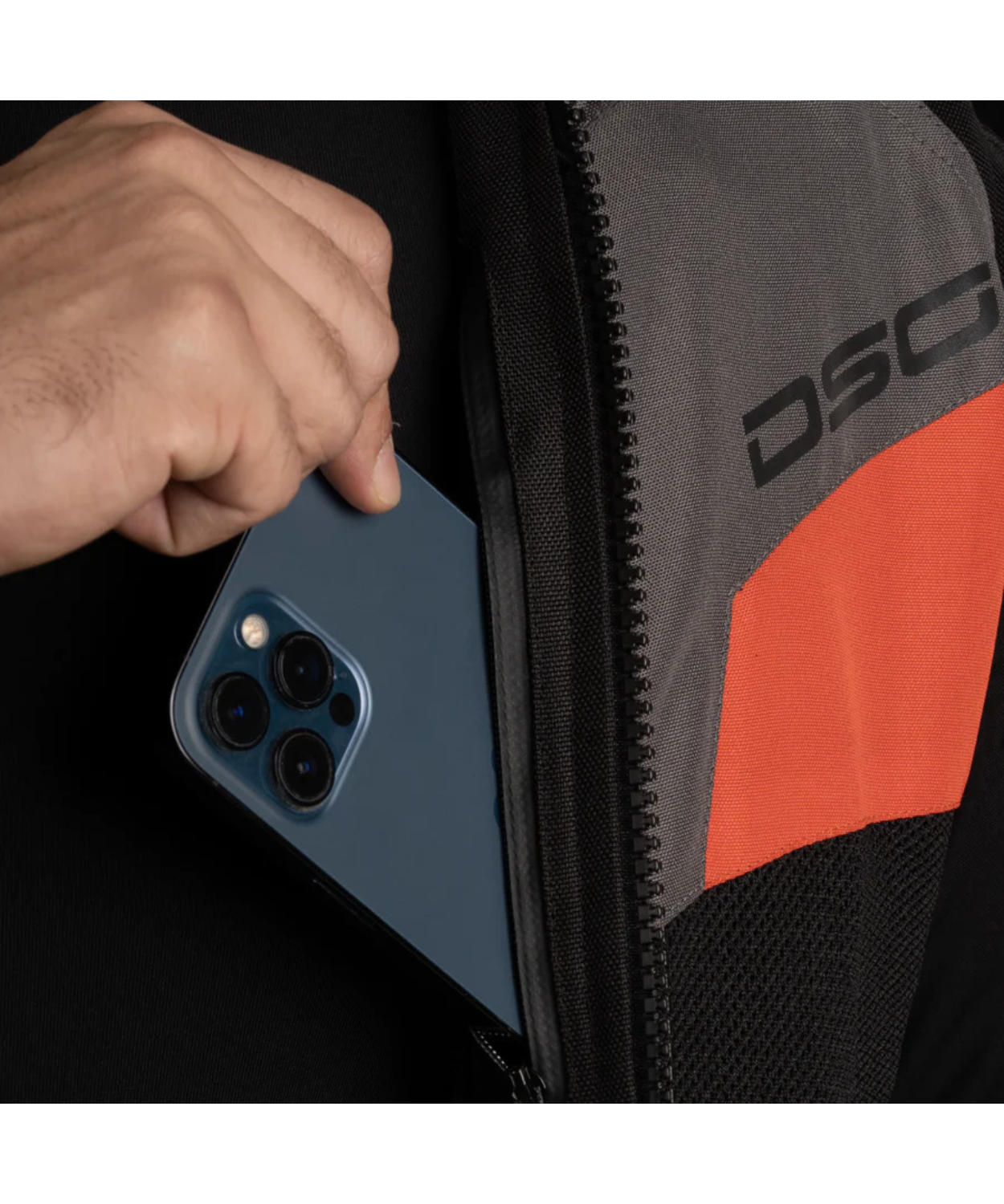 DSG Apex V2 Riding Jacket - Black Grey Red
