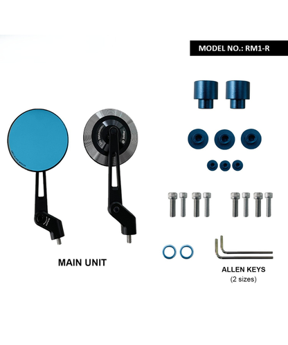 BOBO RM1 R Round Shape Rearview Mirror