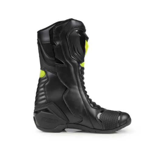 DSG GP X Riding Boots - Black Yellow